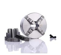 K12-125 4 Four Jaw Lathe Chuck Cartridge 125mm with Self-Centering M8 Scroll Lathe Machine Accessories