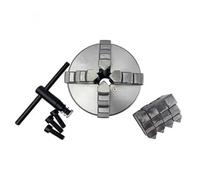 K12-130 4 Jaw Lathe Chuck 130mm Manual Type Self-Centering Chuck