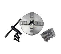 K12-130 4 Jaw Lathe Chuck 130mm Manual Type Self-Centering Chuck