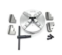 K12-160 4 Jaw 160MM 6'' Self Centering Lathe ChuckHardened Reversible Mounting Tool
