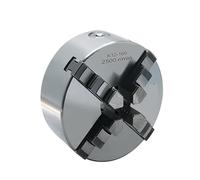 K12 4 Jaws Manual Chuck 80 100 125 160mm Tools Accessories for Milling Turning Machine(K12-125)