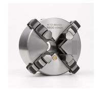 K12-80 4 Jaw Self-Centering 80mm(3.15 Ft) Lathe Manual Scroll Chuck, for Mini Mechanical Lathe with Harden Steel for Wood Process