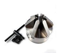 K13-100 6-Jaw Self-Centering Chuck, 0.02mm Precision, Max Input Torque 60 N·m, Max Speed 4200 RPM, for CNC Lathes and Instrument Thin-Wall & Soft Metal Parts