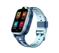K15 4G Kids Smartwatch Phone GPS Tracker SOS HD Video Call Touch Screen IP67 Waterproof Call Back Children Smart Phone Watch (Blue)