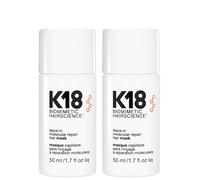 K18 Biomimetic Hairscience Leave-In Molecular Repair Hair Mask 50ml x2