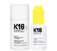 K18 - Bundles Duo: Biomimetic Hairscience Leave-In Molecular Repair Hair Mask 50ml & Molecular Repair Hair Oil 30ml for Women