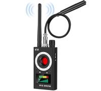 K18 Hidden Camera Detector - RF Signal Scanner for Hidden Devices, GSM Tracker, Listening Bugs & Magnetic GPS Finder, Portable Anti-Surveillance Device for Hotel, Office & Home (Black-1)