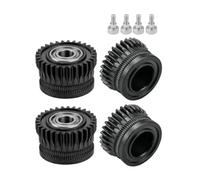 K1C Extruder K1 Gear All Metal Filament Drive Fit for Max Nickel Plated DLC Coating High Hardness Wear(2set Black)