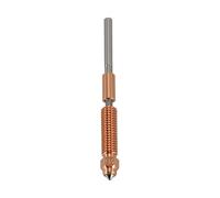 K1C Nozzles,Unicorn Quick-Swap Nozzle 0.2/0.4/0.6/0.8/1.0mm Copper Alloy and Hardened Steel Nozzle High temperature resistant Nozzles For Ender-3 V3 K1C K1 Max 3D Printer (04mm)
