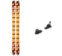 K2 - Alpine ski bindings - Pack Omen 85 2025 for Men - Yellow Yellow