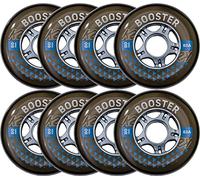 Booster 80 mm 82A 8-Wheel Pack W ILQ 7 - Black - 30F3009