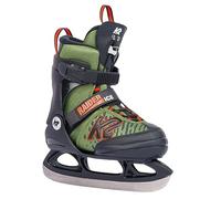 K2 Raider Boys' Ice Skates, Green-Orange, L (EU: 35-40)