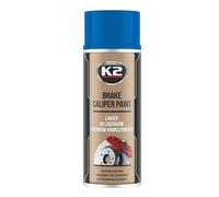 K2 BRAKE CALIPER PAINT BLUE HIGH GLOSS Heat 260°C Resistant Spray Lacquer 400 mL