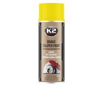 K2 BRAKE CALIPER PAINT YELLOW HIGH GLOSS 260°C Resistant Spray Lacquer - 400 mL