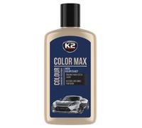 K2 Color Max Colored Wax with carnauba, restores car shine, navy blue 200ml