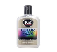 K2 Color Max Colored Wax with carnauba, restores car shine, white 200ml