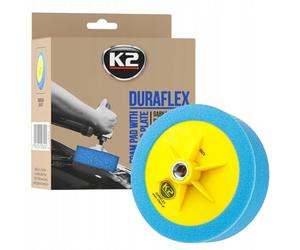 K2 Duraflex Polishing Sponge Polishing Pad with Support Pad Diameter 150 mm M14 Professional Quality Hard