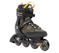 K2 F.I.T. 80 BOA Inline Skates Mens Sz 9.5UK Grey/Mustard