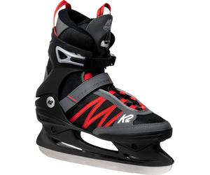 K2 F.I.T Speed Ice Pro Ice Shoe Black - Red 12