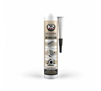 K2 High Temperature 350° Heat Resistant Black Silicone Sealant Adhesive NEW