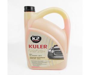 K2 KULER Coolant Antifreeze Ready-Mix Red Up To -35°C 5 Liters T205C G12 G12+