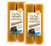 K2 Natural Dog Treats K2 Yak Chew Dog Treats - Original - X-Large - Pack Of 4
