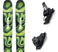K2 Omen 85 - Men - Black / Green / Yellow - size 159- model 2026 159