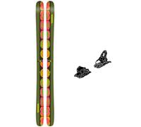 K2 - Pack Ski Omen 90 - 159 + Attack Lyt 11 Gw Br.95 Solid Black - Ski