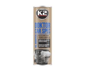 K2 - Pro Doctor Car Spec Oil Fuel Additive Motor Seal Compression Can 443 ml