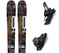K2 Reckoner 92 Alpine Skis Brown 159