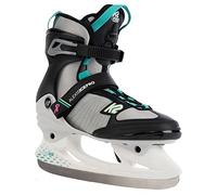 K2 Skate Women's Alexis Ice Pro Skate, Silver Teal, 1.5 UK