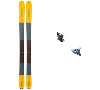 K2 - Ski touring bindings - Touring ski set Wayback 84 2024 for Men in Aluminium - Yellow Yellow 160 cm.167 cm.174 cm