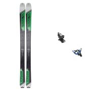 K2 - Ski touring bindings - Touring Ski Set Wayback 88 2024 for Men - Black Black