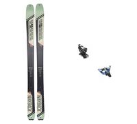 K2 - Ski touring bindings - Touring Ski Set Wayback 88 W 2024 for Women in Aluminium - Black Black 160 cm
