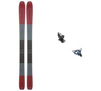 K2 - Ski touring bindings - Touring ski set Wayback 89 W 2024 for Women - Red Red 153 cm.160 cm.167 cm
