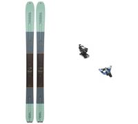 K2 - Ski touring bindings - Touring ski set Wayback 98 W 2024 for Women in Aluminium - Grey Grey 151 cm.158 cm.165 cm.172 cm