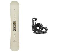 K2 Snowboard - All-mountain snowboard bindings - Pack First Lite 2025 for Women - Beige Beige S.M.L.XL