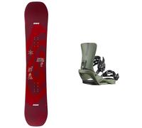 K2 Snowboard - Freestyle snowboard - Pack Metropolitan 2026 for Women - Burgundy Burgundy 142 cm