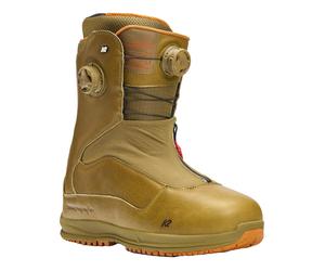 K2 Snowboard - Men's all-mountain freeride Snowboard boots - Taro Tamai Snowsurfer Ls Olive for Men - Size 8 UK - Brown Brown 8 UK