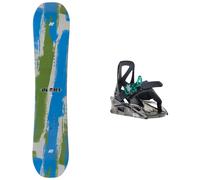K2 Snowboard - Snowboard Bindings - Pack Lil Mini 2025 - Blue Blue