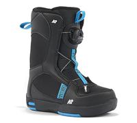 K2 Snowboarding MINI TURBO, Unisex youth snowboard boots, black, EU: 34 (UK: 2 / US: 3 / cm: 21.5) - 11H2020.1.1.030