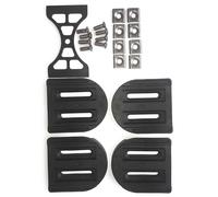 K2 Snowboards Splitboard Canted Channel Puck Mounting Disk Pairs Silver