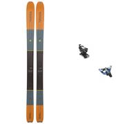K2 - Touring skis - Touring ski set Wayback 98 2024 for Men in Wood - Brown Brown 179 cm.186 cm