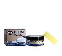 K2 Ultra CAR WAX Carnauba Polish UV Protection Deep Shine GREAT WATER BEADING 250g + Free Applicator
