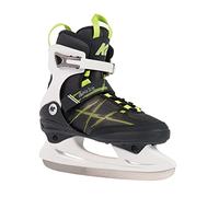 K2 Skate Alexis Ice Skate, Gray_Green, 7.5 UK