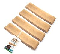 K2 Yak Chews Original Himalayan Dog Treat - Natural Yak Milk Chew, Extra Durable Long Lasting Dental Stick for Giant Breeds & Power Chewers, Vegetarian, Gluten & Grain Free (170-200g, Pack of 4)