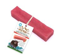 K2 Yak Chews Strawberry Flavour Dog Treat - Natural Himalayan Yak Milk Chew, Long Lasting Dental Stick for Medium Dogs, Vegetarian, Gluten & Grain Free (70-80g, Pack of 1)