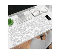 (K22, M-300X600X2MM) Black and White Lines Mousepad HD Printing Computer Alfombrilla Gaming Mouse Pad Keyboard PC Tapis De Souris Mausepad Deskmat