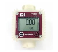 K24 Electronic Flow Meter Sensor Adblue,Chemicals,urea,kerosene,gasoline, Water,light Oil(Red Vertical)