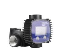 K24 flow meter methanol oil meter turbine electronic fuel diesel flowmeter digital fuel gauge female thread turbine flowmeter(1 inch thread 1 inch)